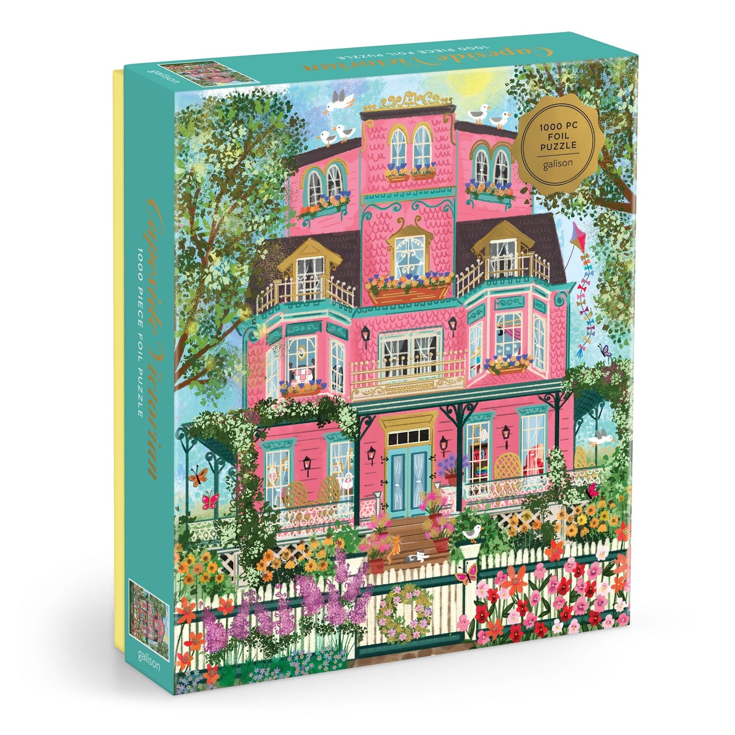 Victorian Style 1000 Piece Foil Jigsaw Puzzle