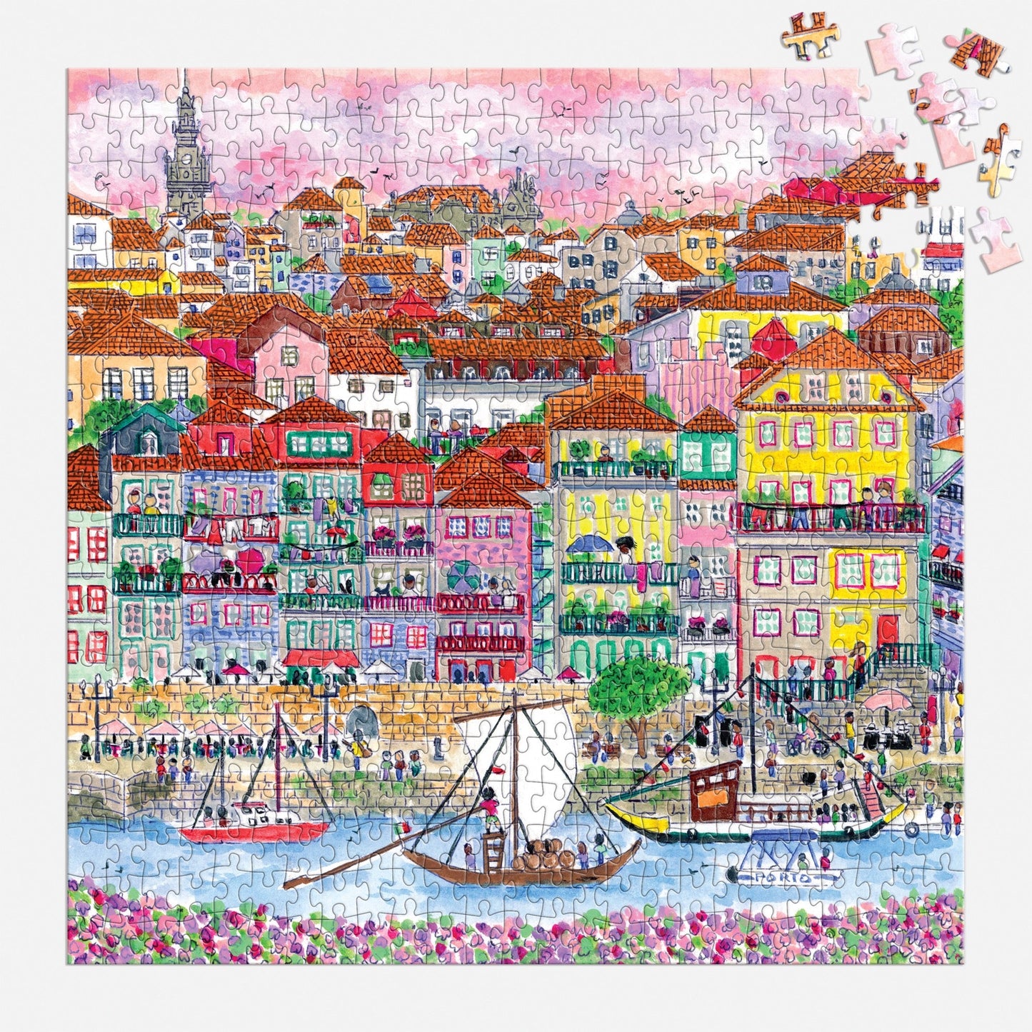 City Cruise Colors of Porto 500 Piece Puzzle