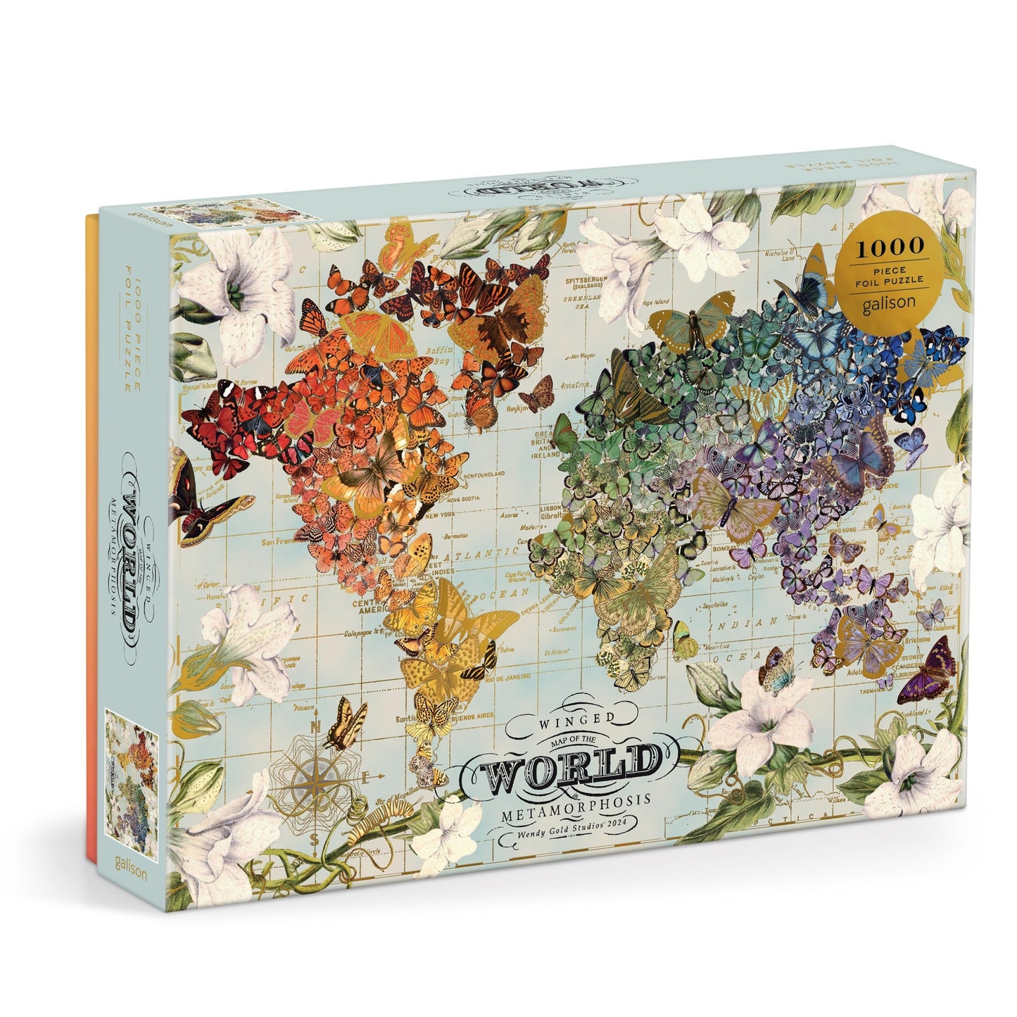 Global 1000 Piece Aluminum Foil Jigsaw Puzzle
