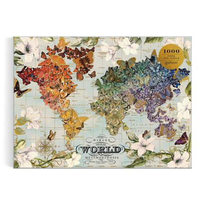 Global 1000 Piece Aluminum Foil Jigsaw Puzzle