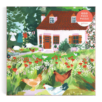 Square Boxed Chicken of the Forest 1000 Piece Jigsaw Puzzle