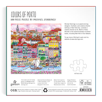 City Cruise Colors of Porto 500 Piece Puzzle