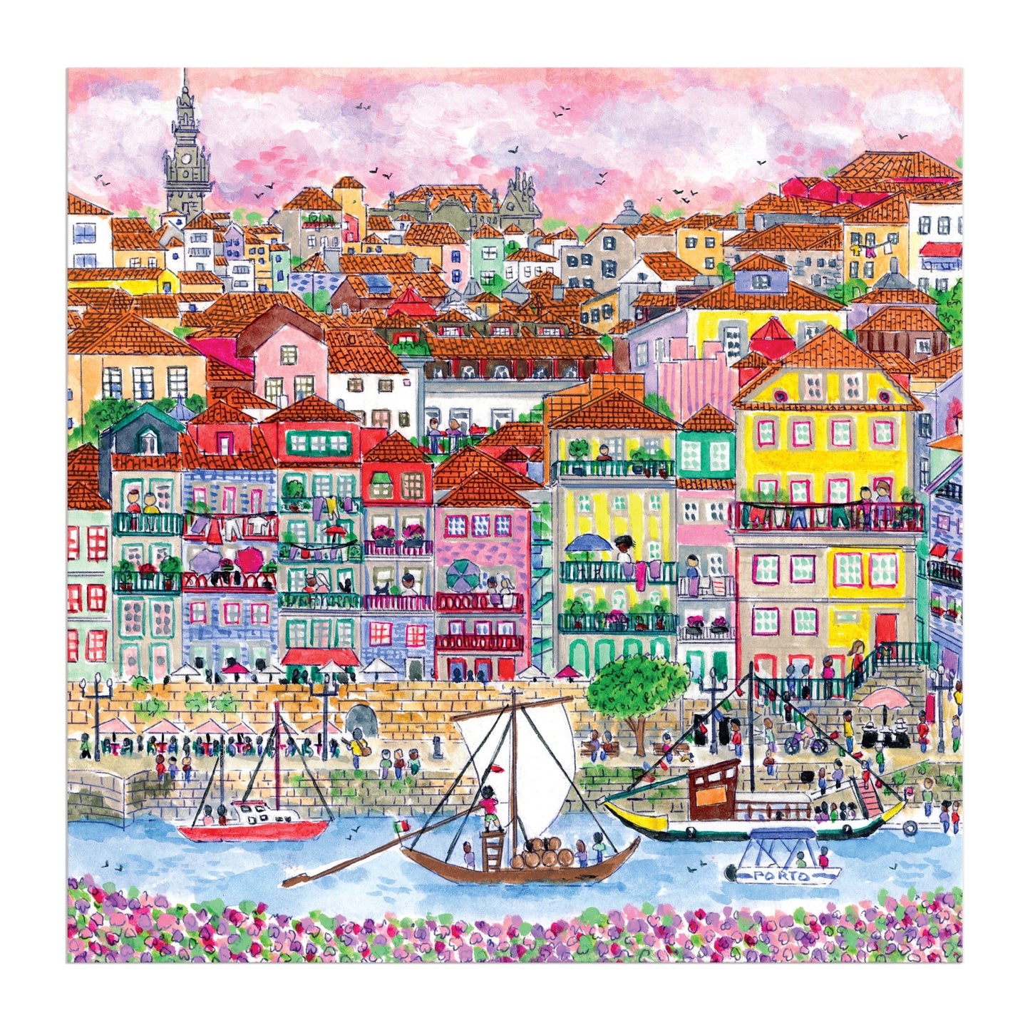 City Cruise Colors of Porto 500 Piece Puzzle