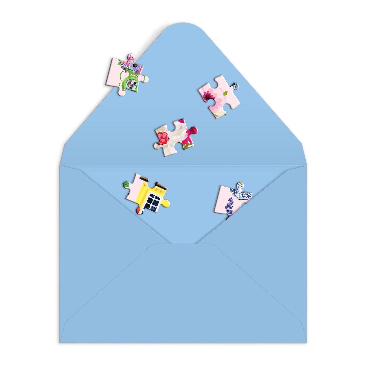 Flower Room Greeting Card Puzzle