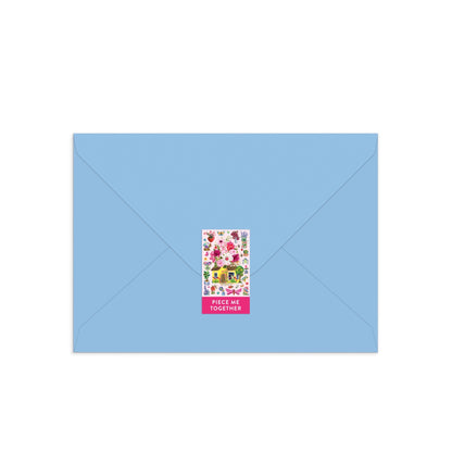 Flower Room Greeting Card Puzzle